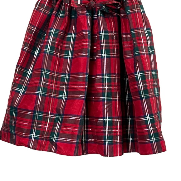George Red Plaid Kids Formal Dress - Picture 10 of 12
